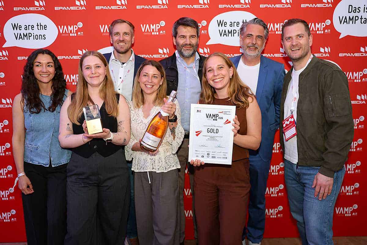 Kat 1_1_Gold_VAMP Award 2026_Beste Ambient Media Kampagne_Fotocredit Günther Langegger