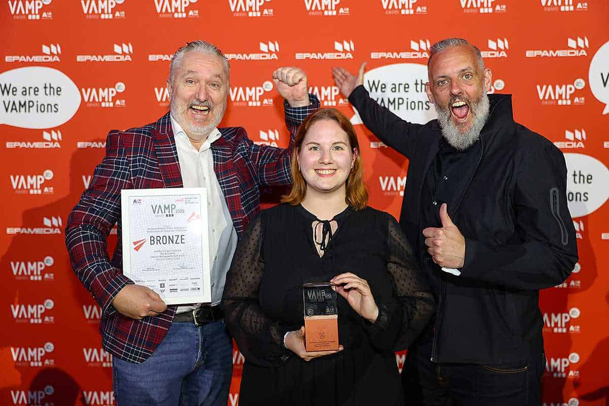 Kat 1_2_Bronze_VAMP Award 2026_Beste Ambient Media Kampagne Passanten Interaktion_Fotocredit Günther Langegger