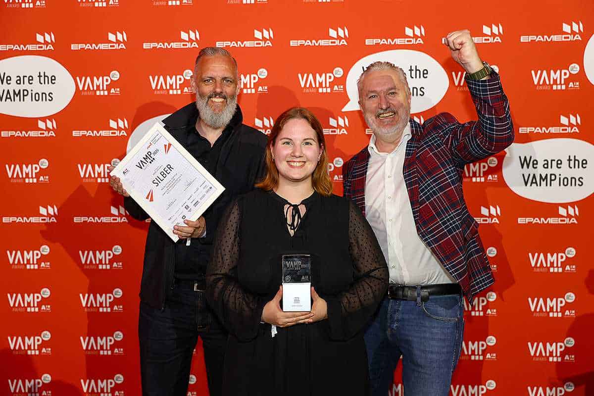 Kat 3_1_Silber_VAMP Award 2026_DOOH interaktiv_Fotocredit Günther Langegger
