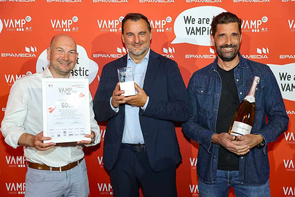 Kat 4_1_Gold 1_UeberUnten_VAMP Award 2026_Die beste Live-Marketing Aktivitaet_Fotocredit Günther Langegger