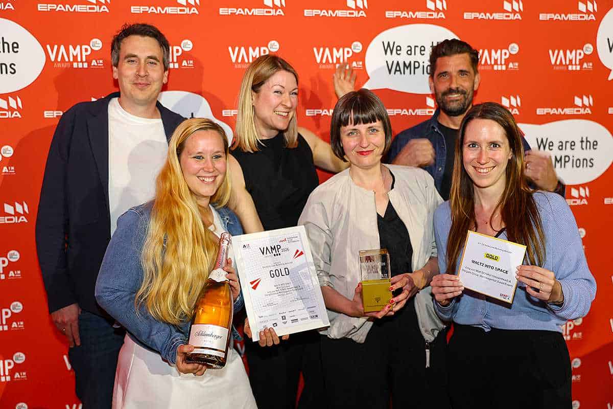 Kat 4_1_Gold 2_Waltz_VAMP Award 2026_Die beste Live-Marketing Aktivitaet_Fotocredit Günther Langegger